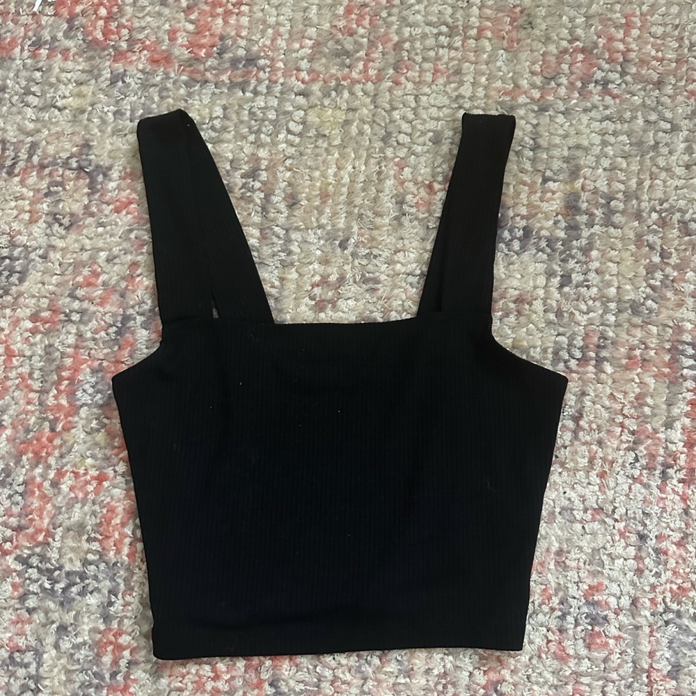 Black and White American Eagle Tank Tops